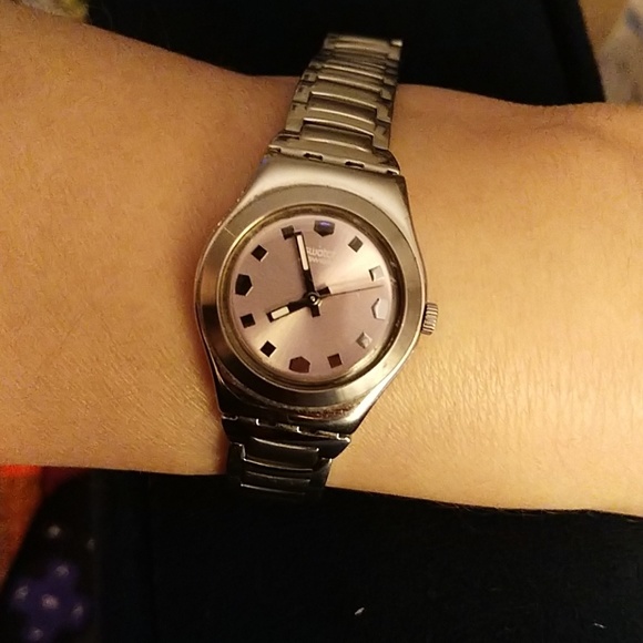 Swatch Accessories - Swatch IRONY Watch "Untreated" YSS201G New Battery